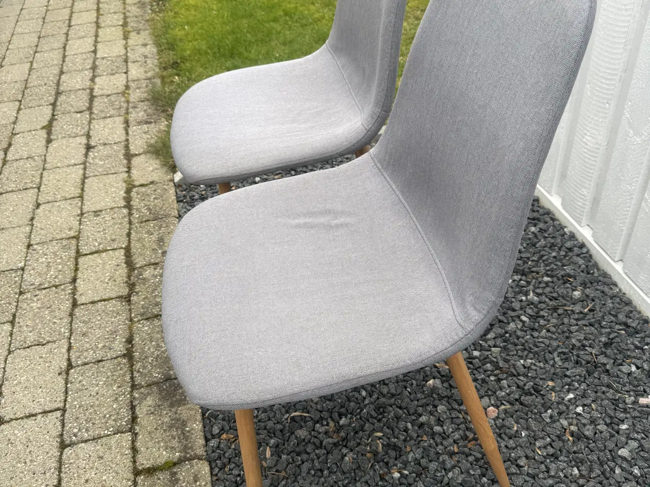 Billede 2 - Stole grå stof