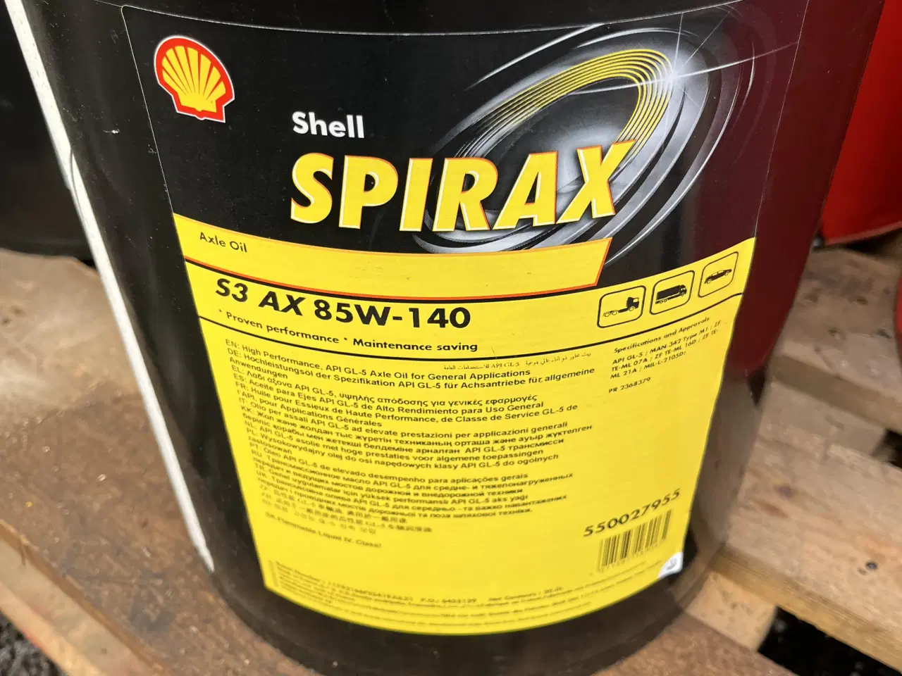 Billede 1 - Shell gearolie 85-140 20 liter