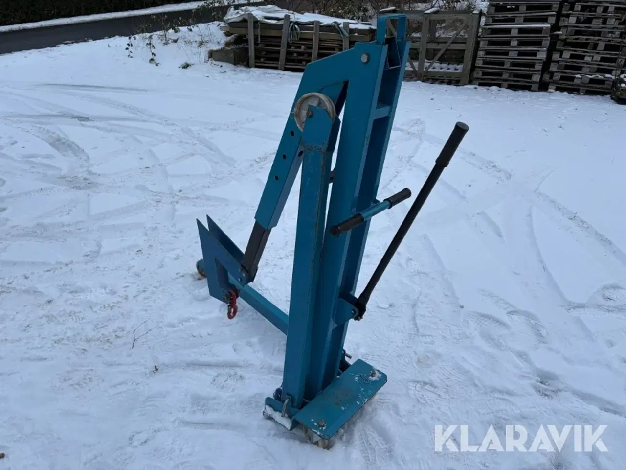 Billede 4 - Hydraulisk værkstedskran