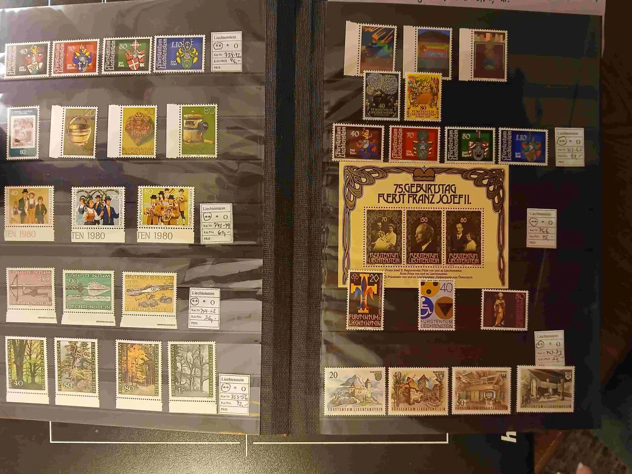 Billede 10 - Liechtenstein (40) Postfrisk ** samling fra 1956 t