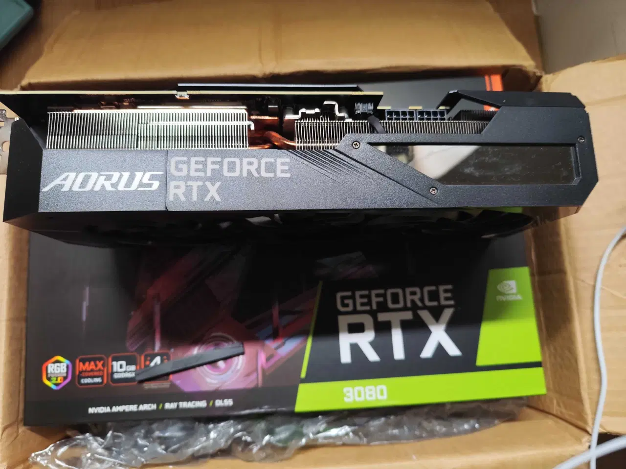 Billede 3 - Gigabyte Aorus RTX 3080 grafikkort