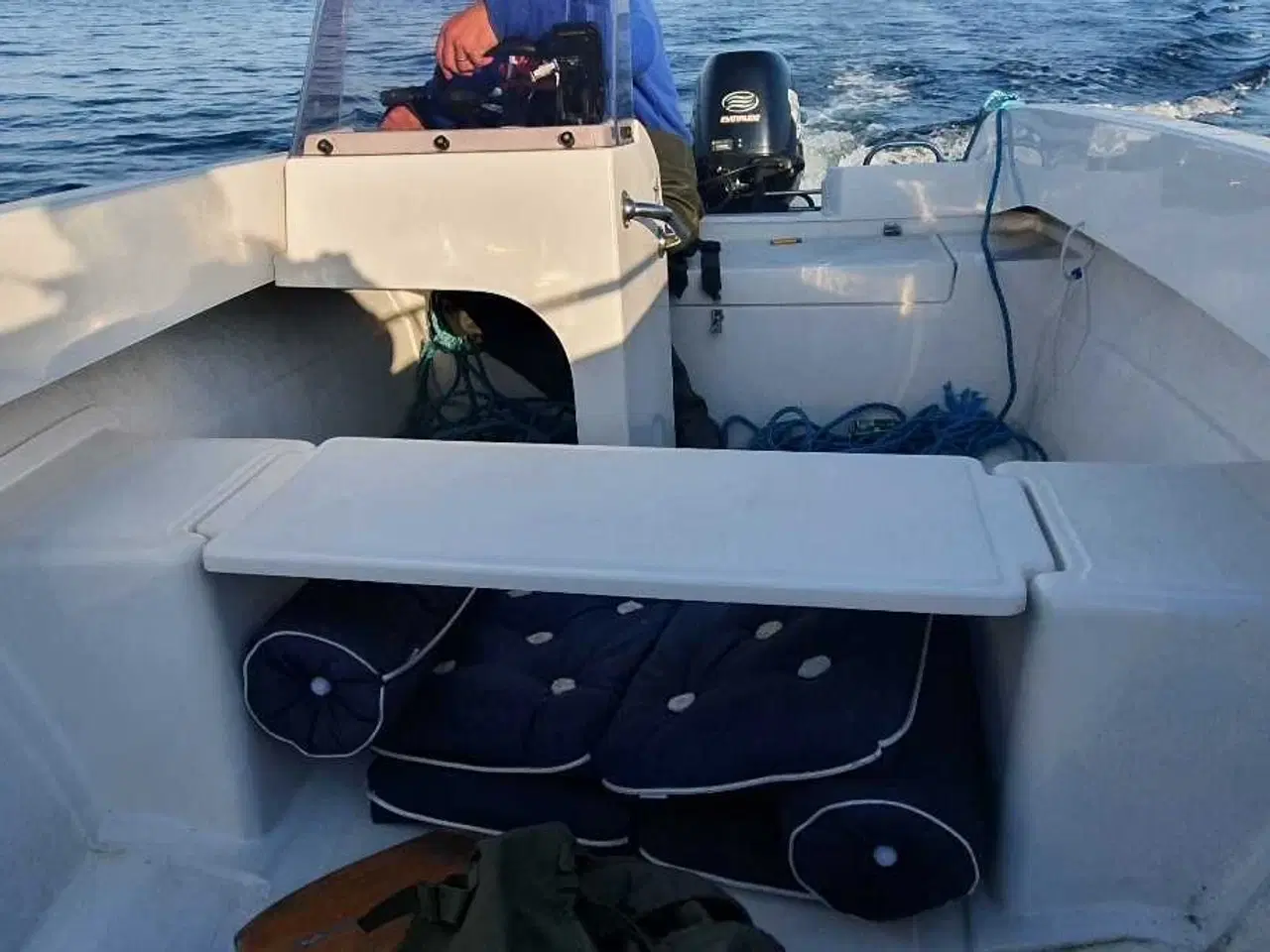 Billede 14 - Joda Tunø 455 styrepults båd 40 HK EFI Evinrude