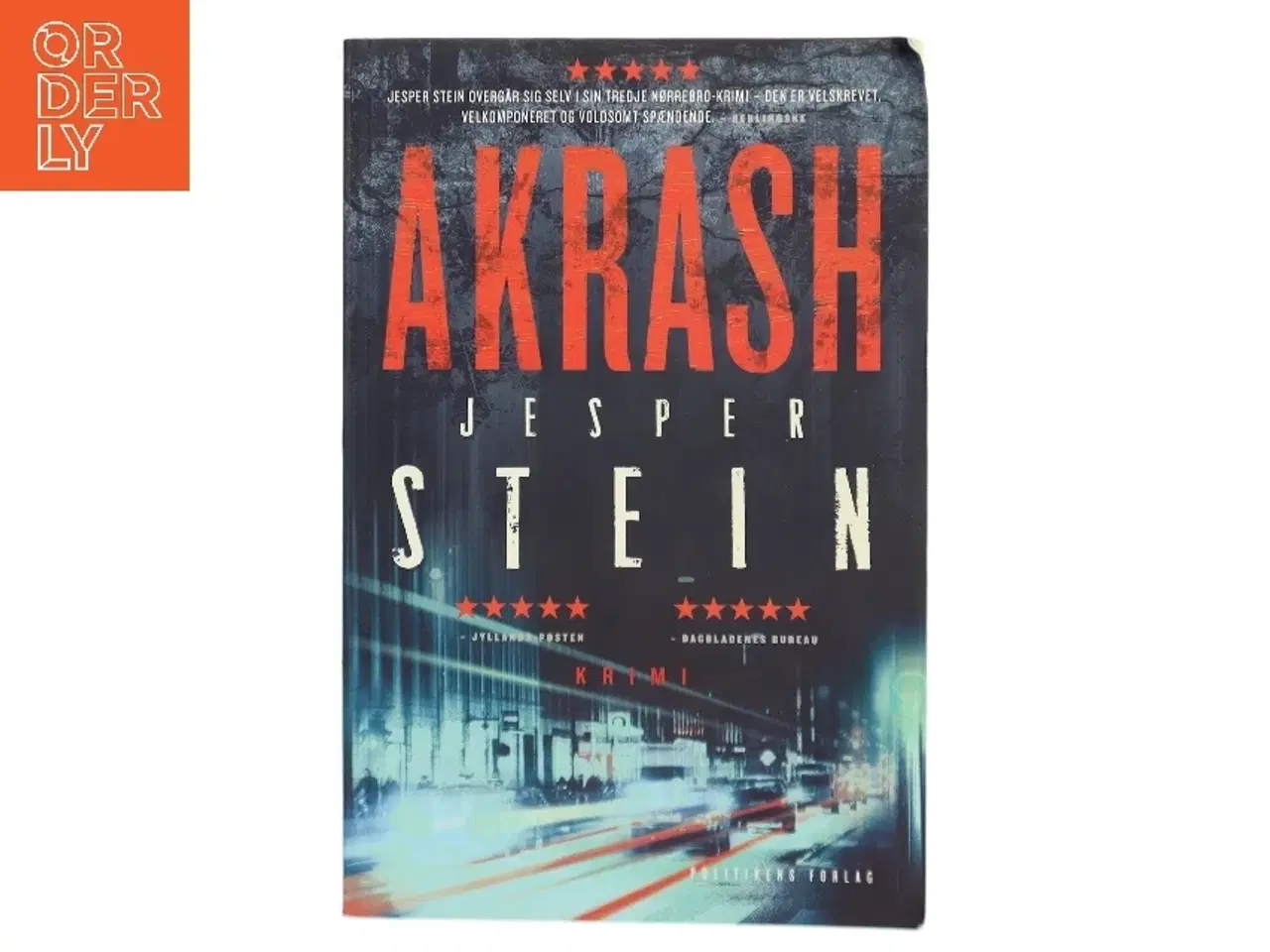 Billede 1 - Akrash : krimi af Jesper Stein (Bog)