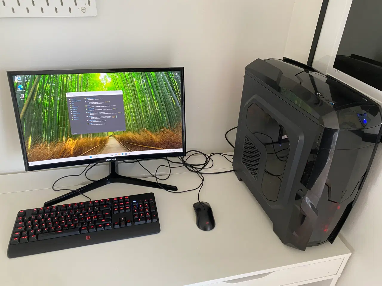 Billede 1 - Kontor Pc i5 6600K, RX470, 16Gb Ram, 240 ssd & 1.5