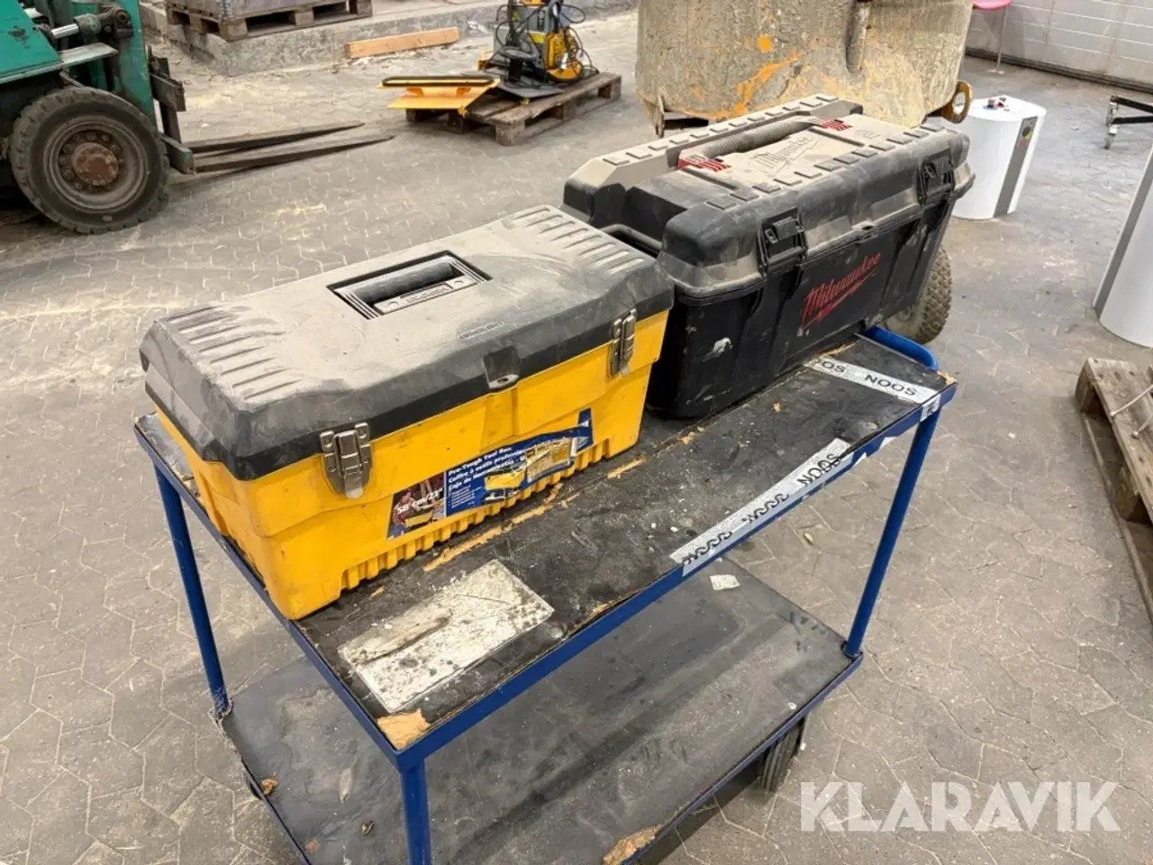 Billede 3 - Værktøjskasser Stack-on & Milwaukee uden indhold