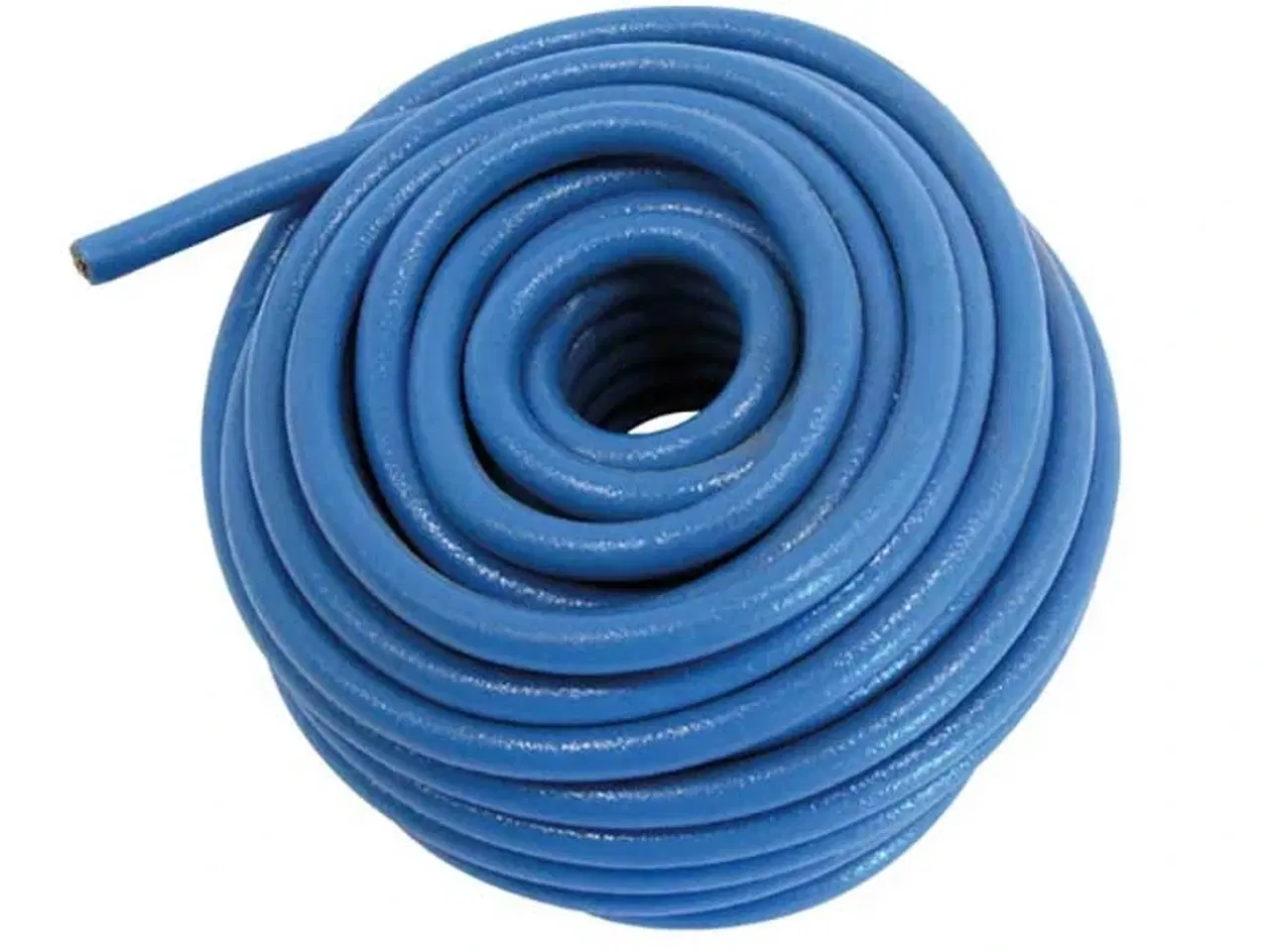 Billede 1 - Kabel 2,5 kv. 5 meter blå