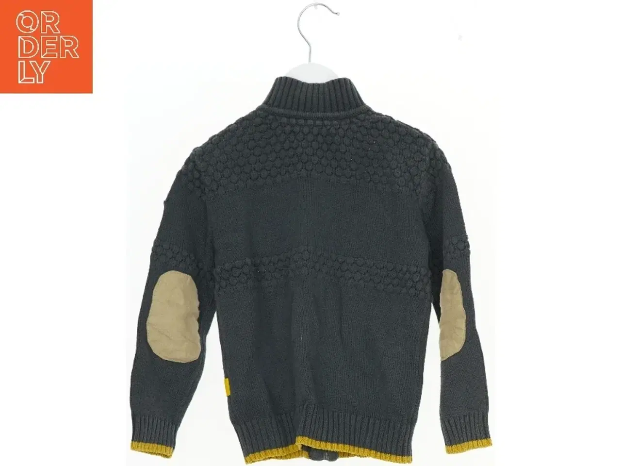 Billede 2 - Strikket cardigan med lynlås fra Fair Tail (str. 110)