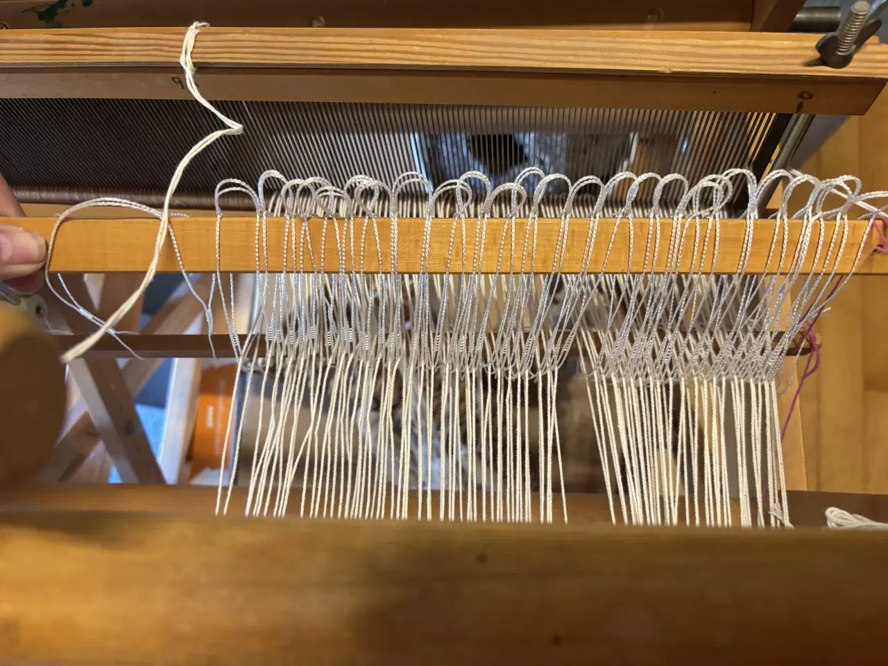 Billede 3 - Gammel stol væv 