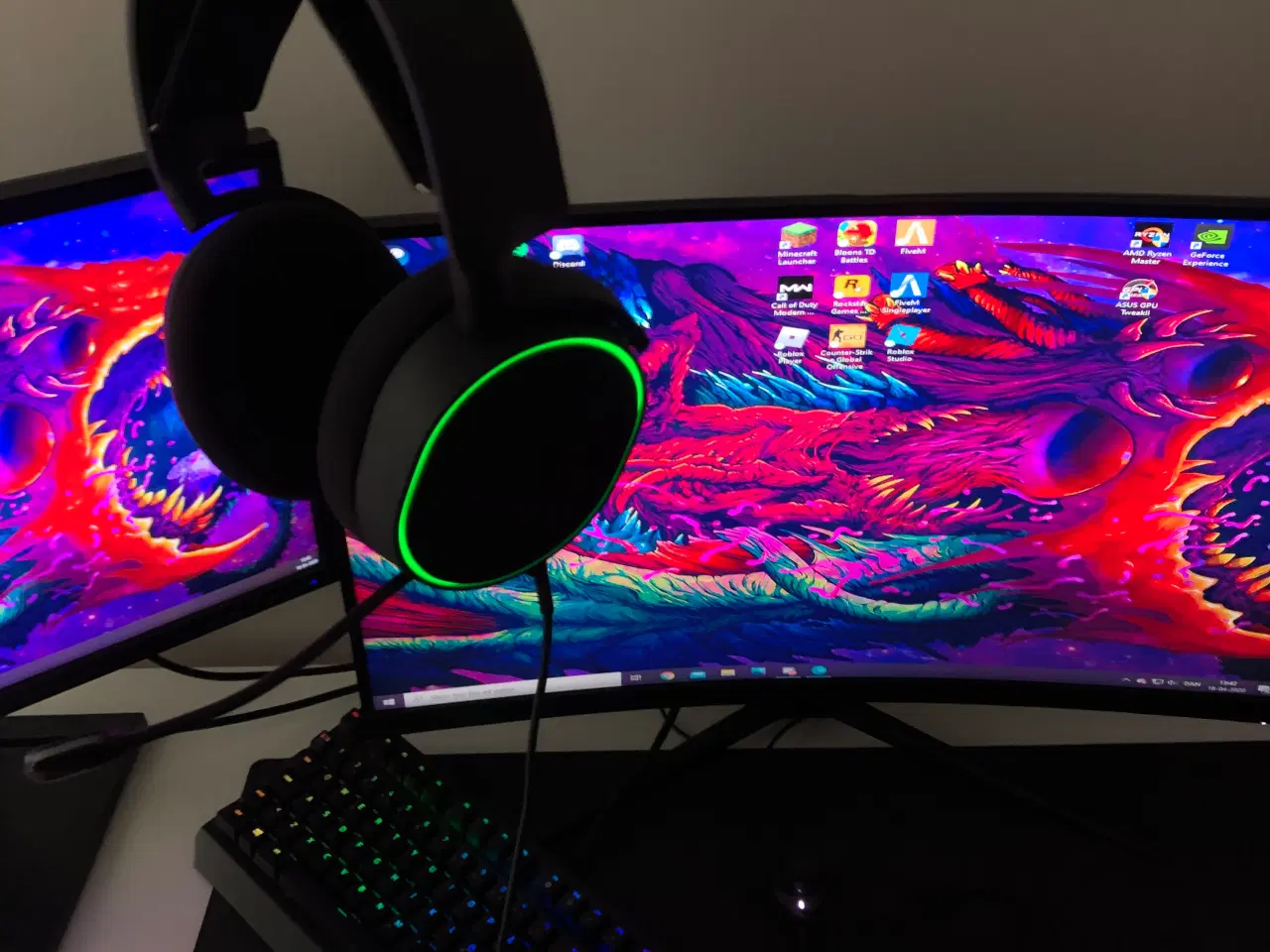 Billede 2 - Fuldt gamer setup