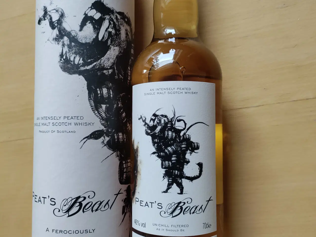 Billede 2 - Whisky Peat’s Beast 46 %