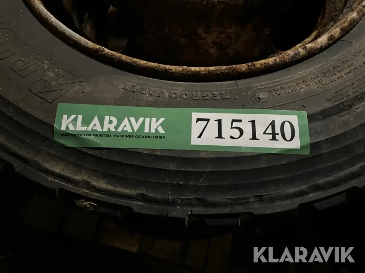 Billede 10 - Dæk med fælg 275/70R22.5 3 styk