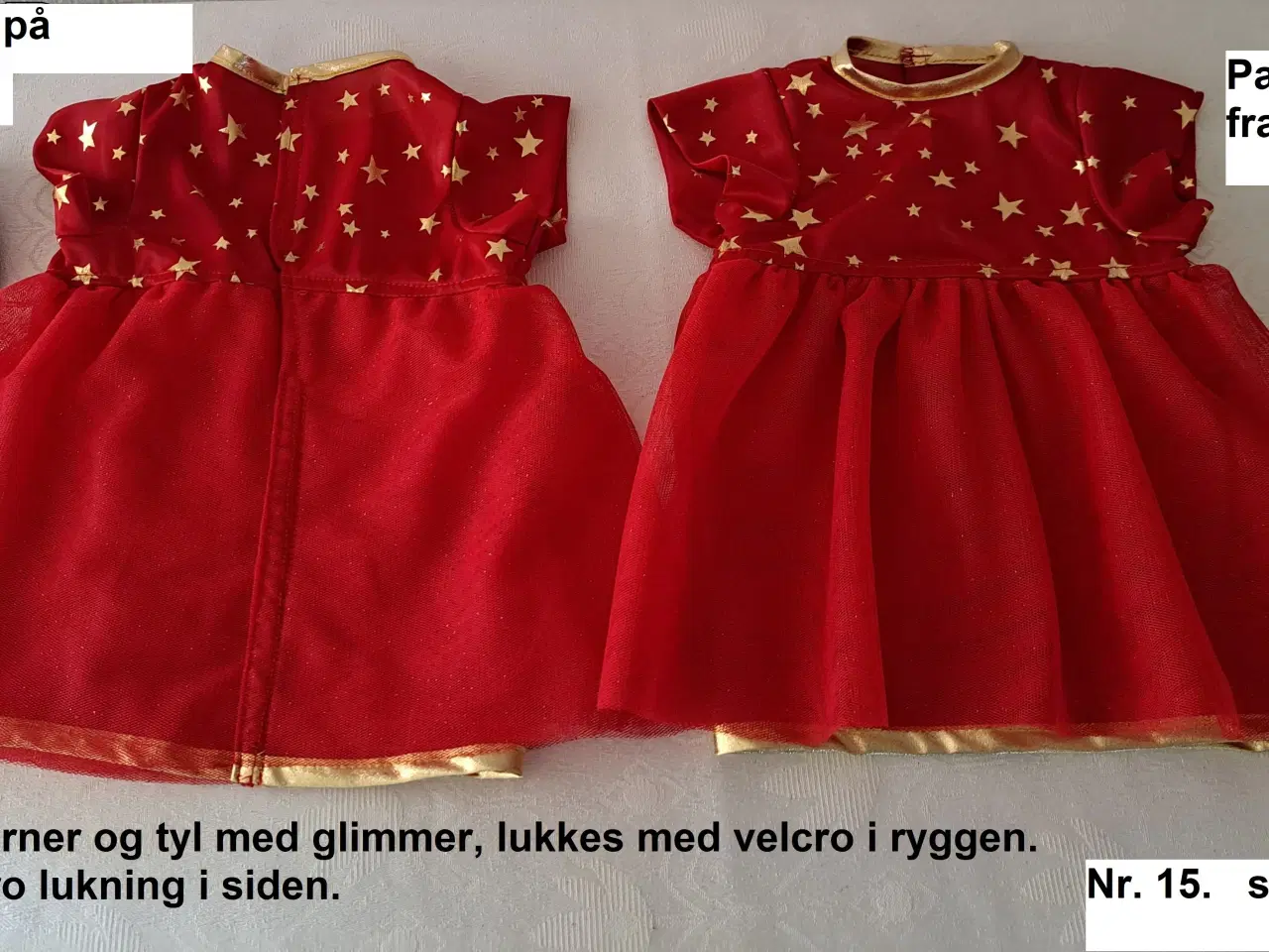 Billede 10 - Julekjoler og nissetøj til dukker fra 42 til 43cm.