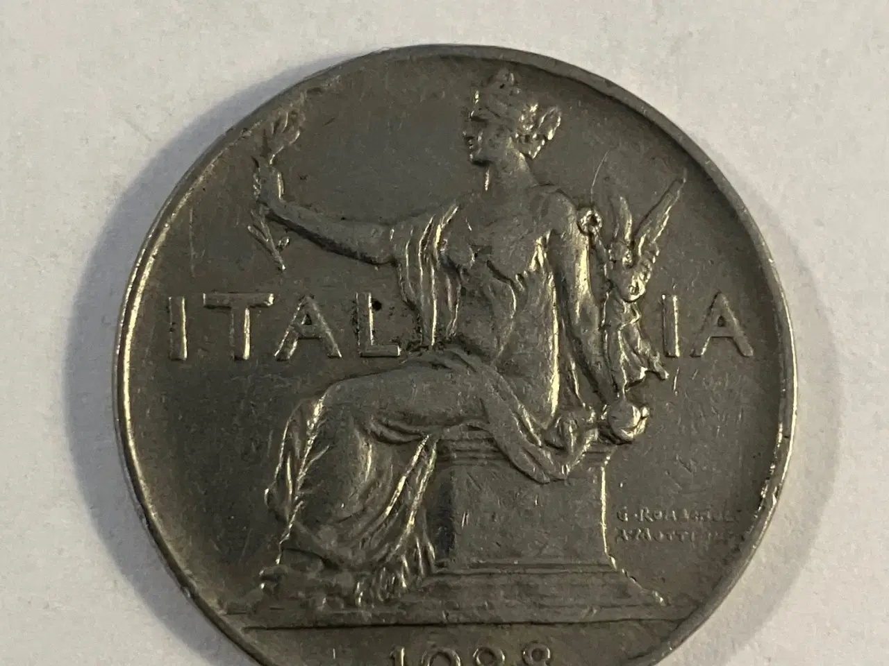Billede 1 - 1 Lira Italy 1928