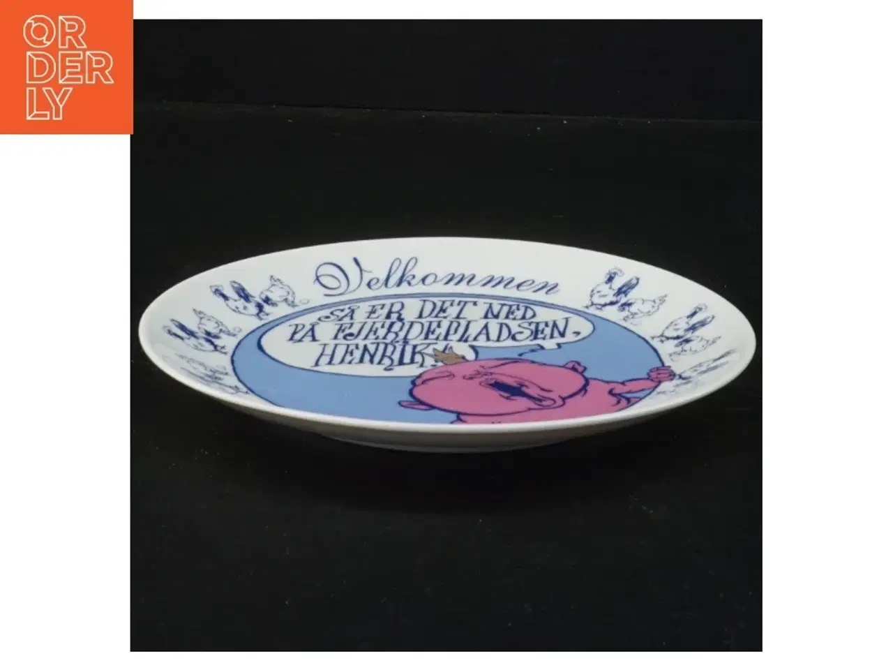 Billede 2 - Dekorativ platte fra Rolad Als (str. Diameter 19 cm)