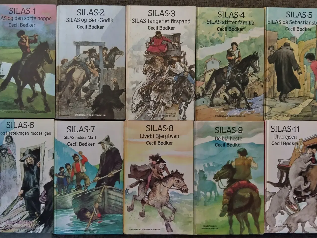 Billede 1 - 10 x Silas bøger