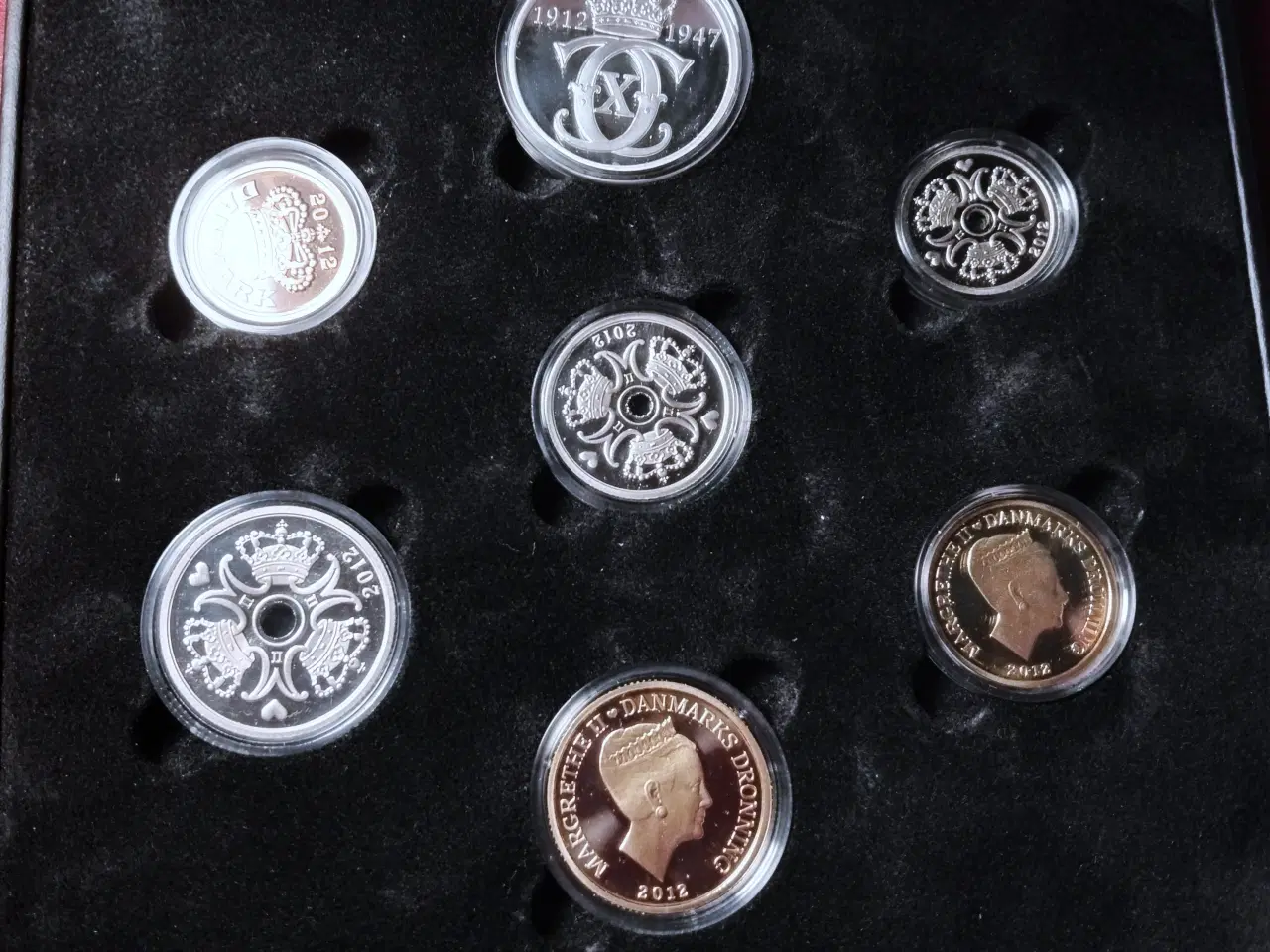 Billede 3 - PROOF MØNTSÆT 2012 Med SØLV 18.60g  .999Ag Medalje