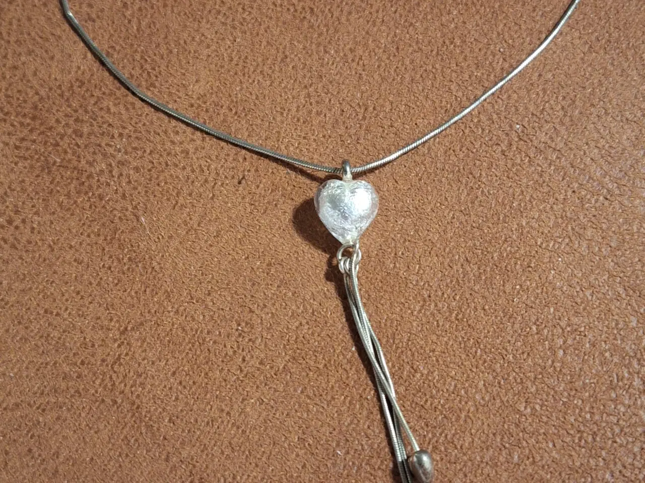 Billede 5 - Sølv halskæde med vedhæng 