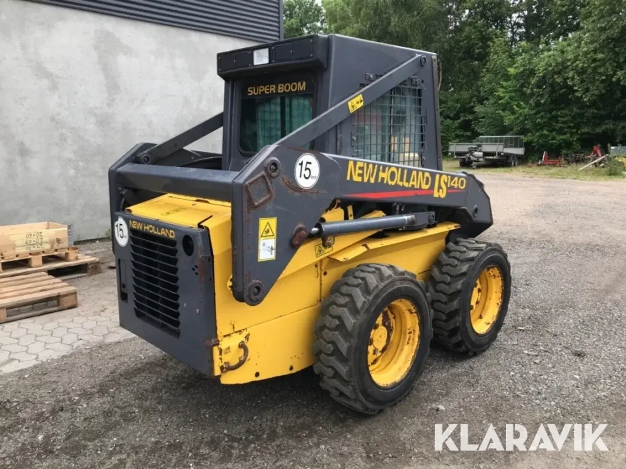 Billede 3 - Minilæsser New Holland LS140