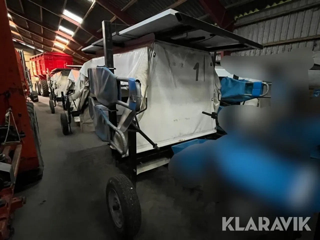 Billede 2 - Lugevogn Andela SW3450 soldrevet - 1 styk