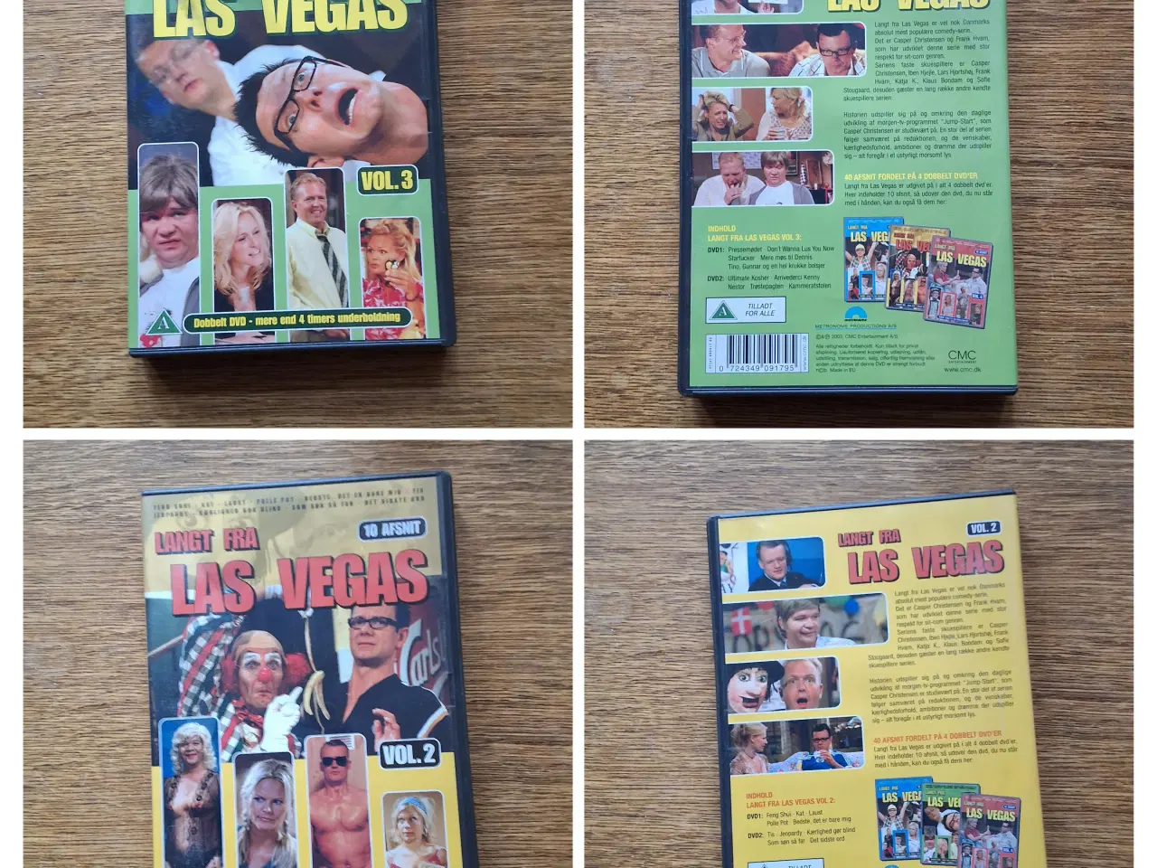 Billede 3 - DVD film, LANGT FRA LAS VEGAS. 5 disc.