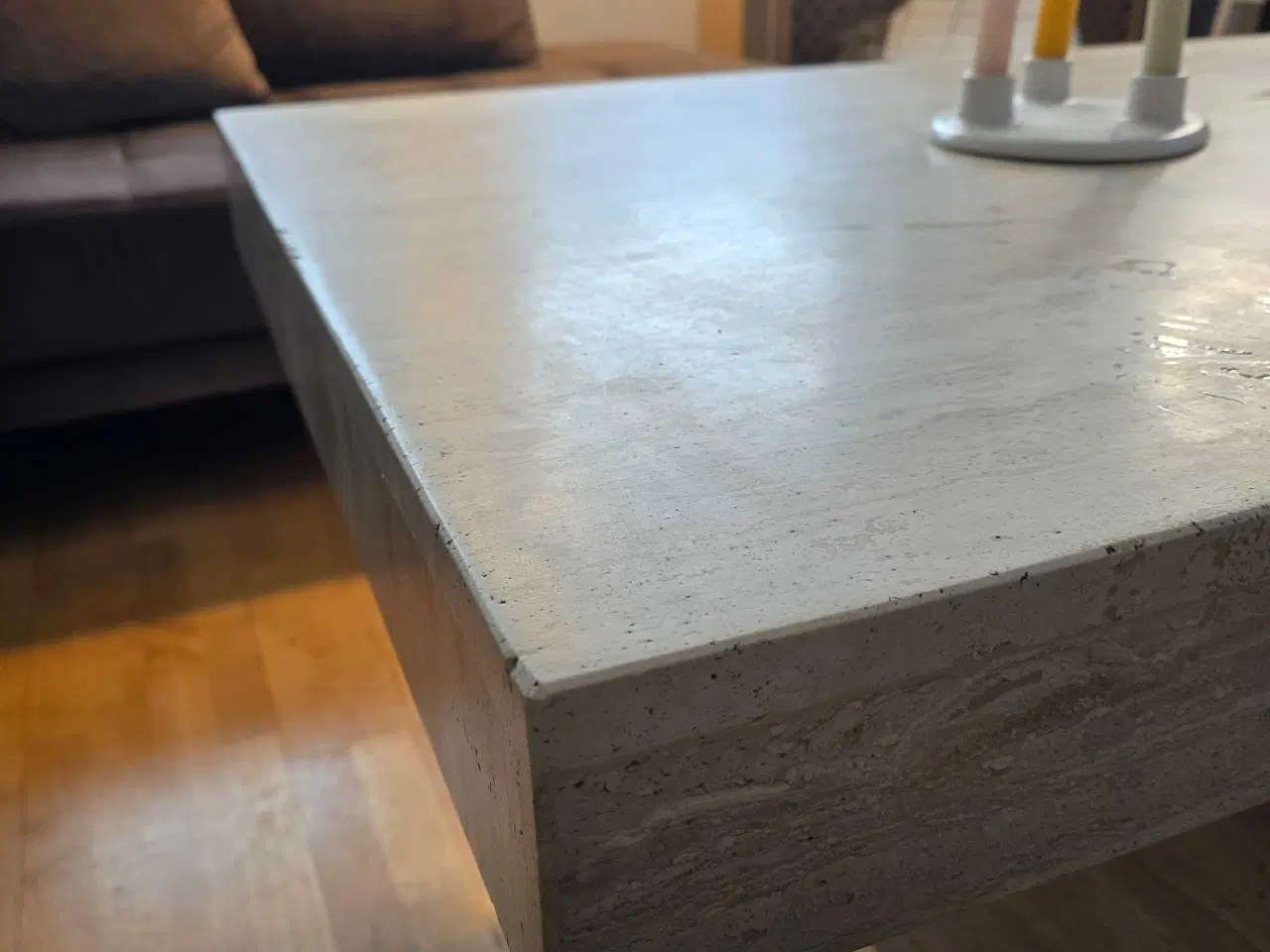 Billede 3 - Travertin Sofabord 80x140