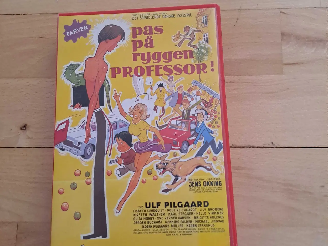 Billede 1 - Pas på ryggen professor (big box vhs film)