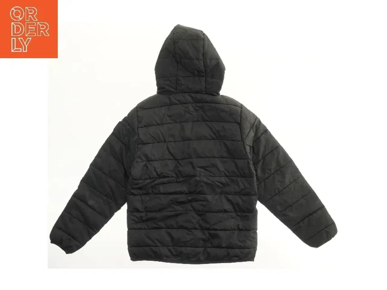 Billede 2 - Sort vinterjakke med hætte fra Givova (str. XS)