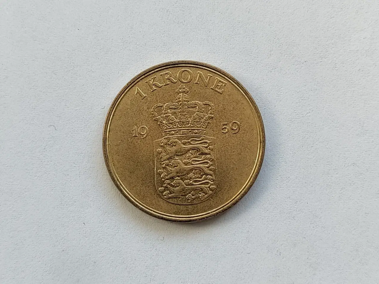 Billede 1 - 1 Krone 1959 - Pæn kvalitet