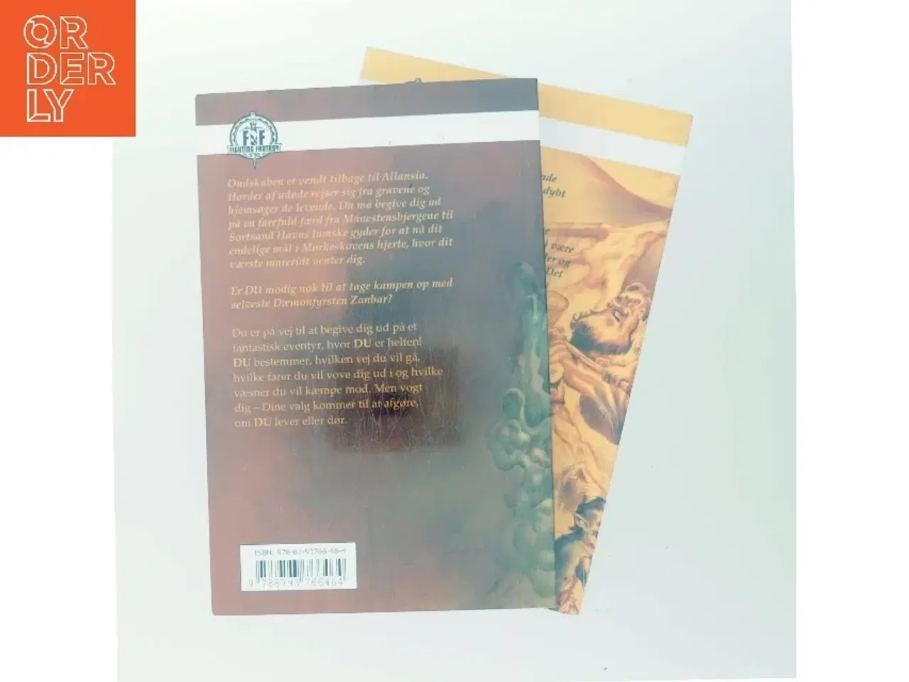 Billede 3 - Troldmanden fra Ildbjerget & Dæmonfyrstens Forbandelse (Ved Andreas Mernøe) af Steve Jackson (Bog)