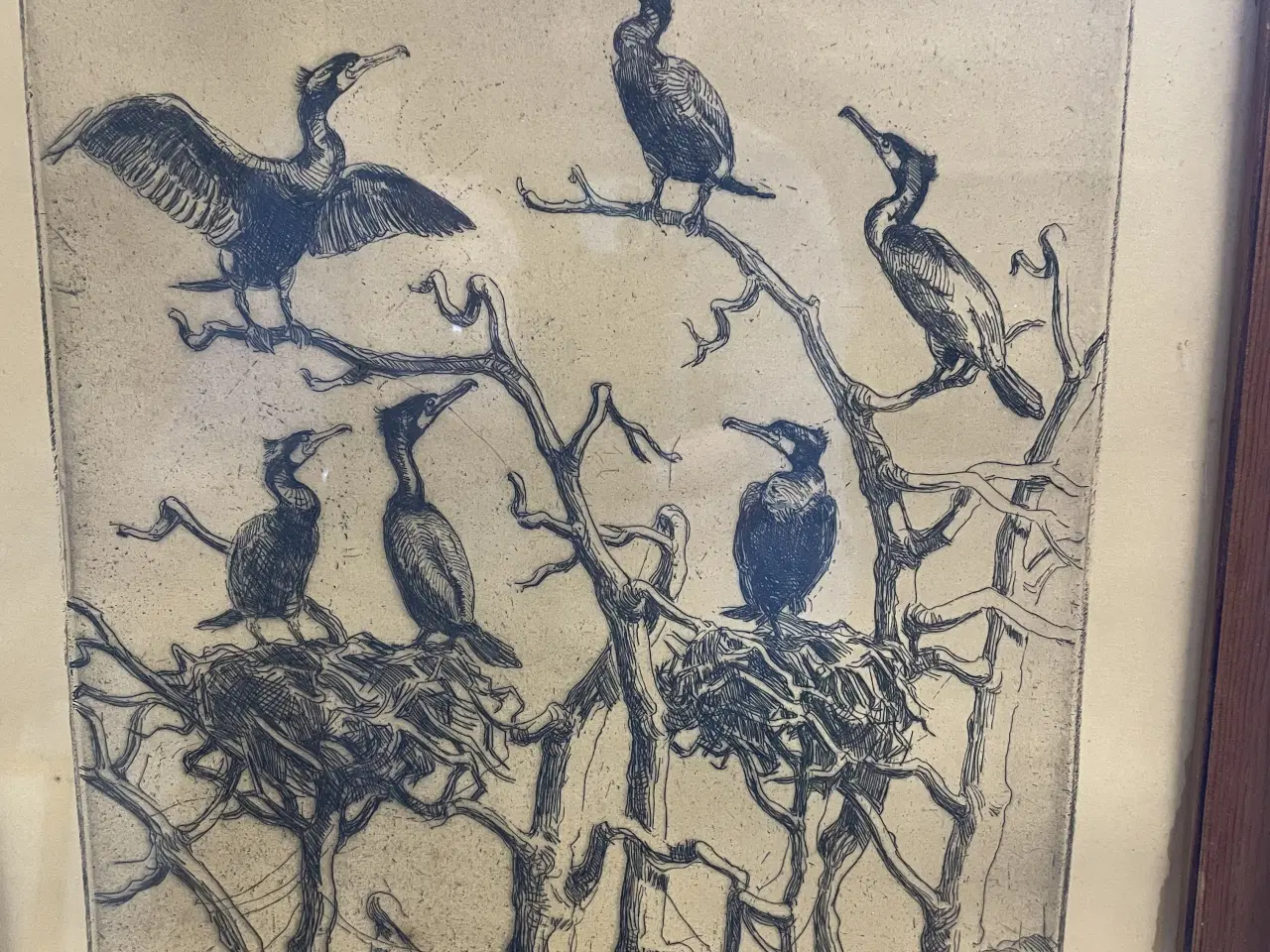 Billede 1 - Falke Bang litografi