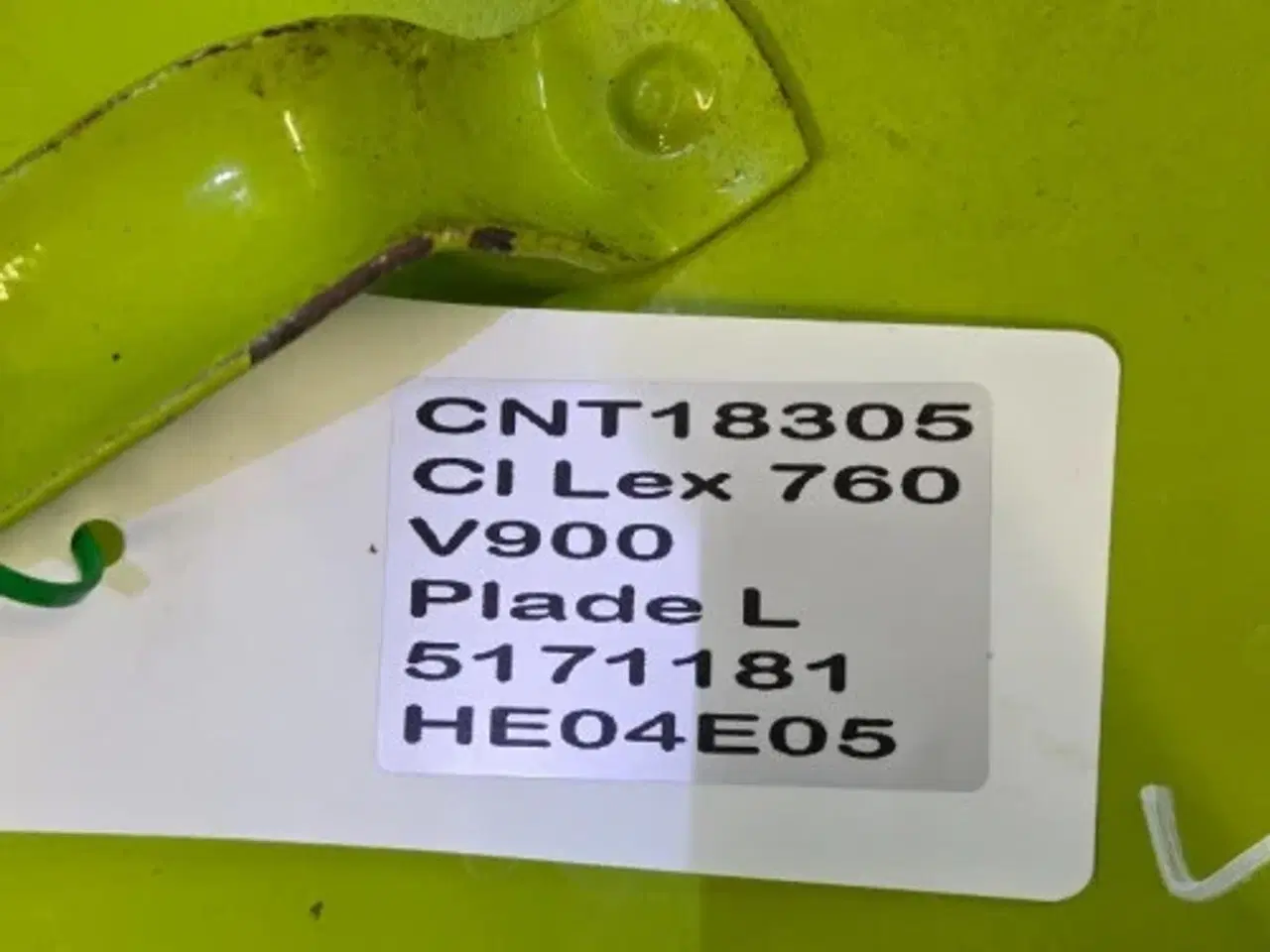 Billede 12 - Claas V900 Plade L. 5171181 