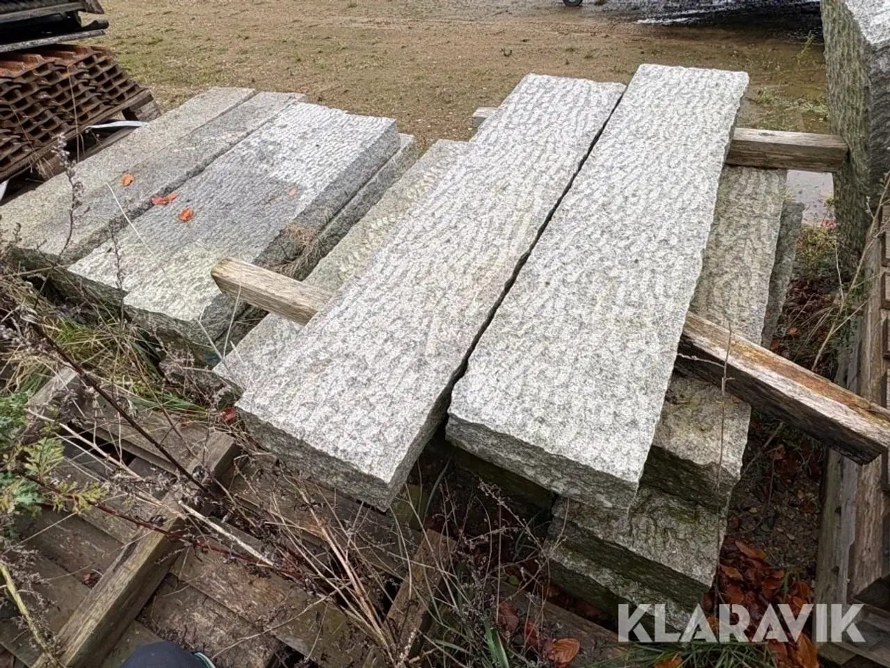 Billede 3 - Granit kantsten 30 styk.