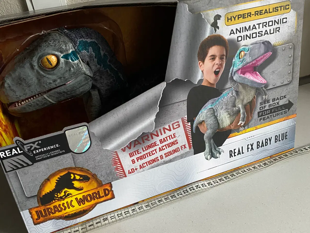 Billede 6 - Jurassic world real baby- blue
