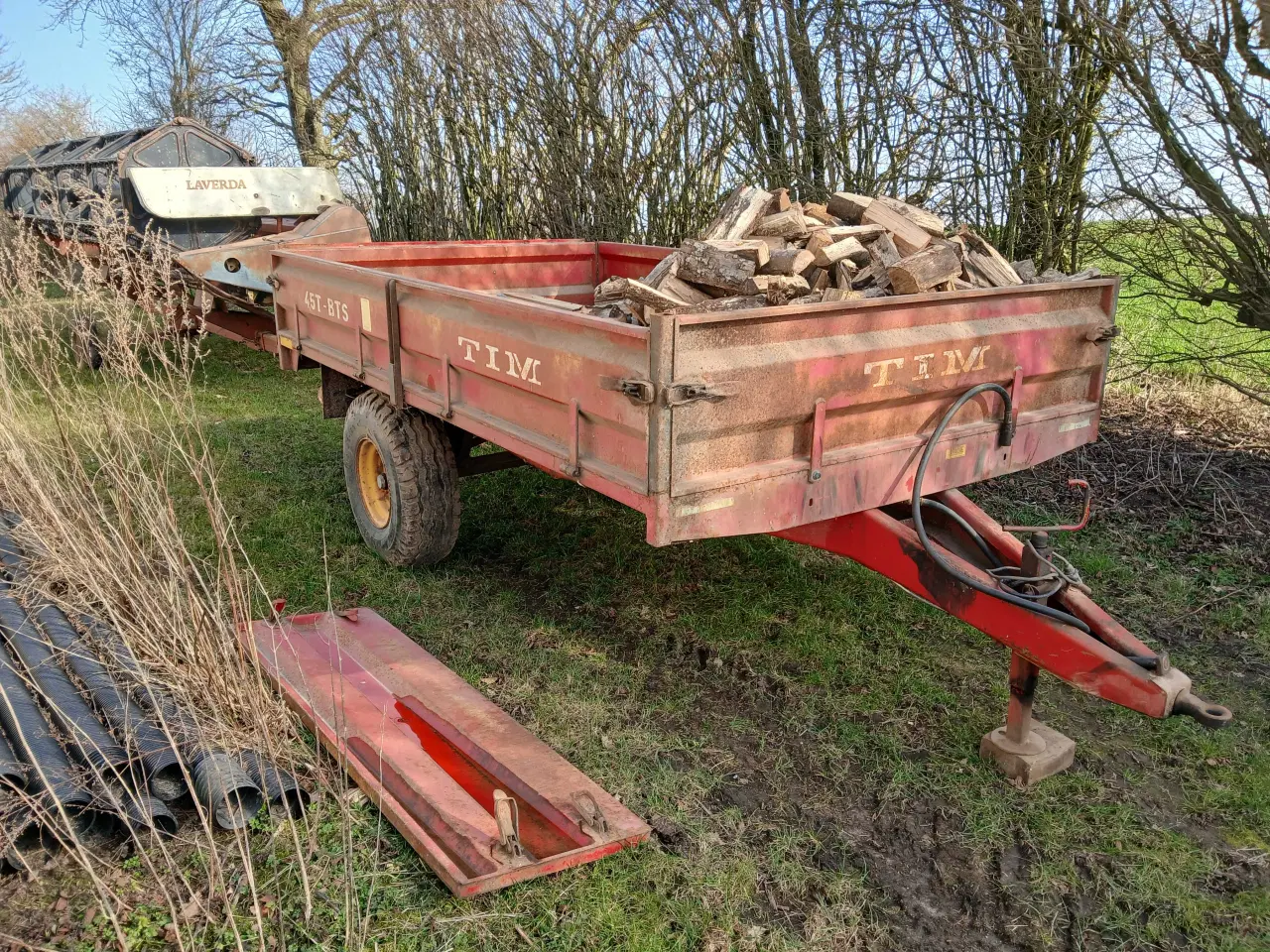 Billede 1 - 4.5 Tons Tim tipvogn, Momsfri