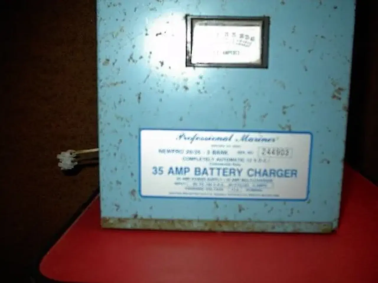 Billede 2 - Lader Fra 110 v til 12 volt.  35 amp.