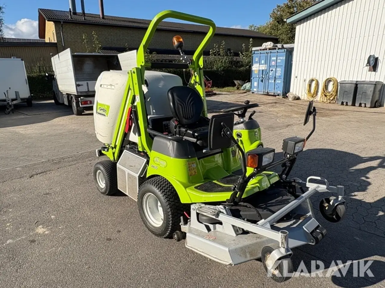 Billede 7 - Plæneklipper Grillo FD 900 med opsamler