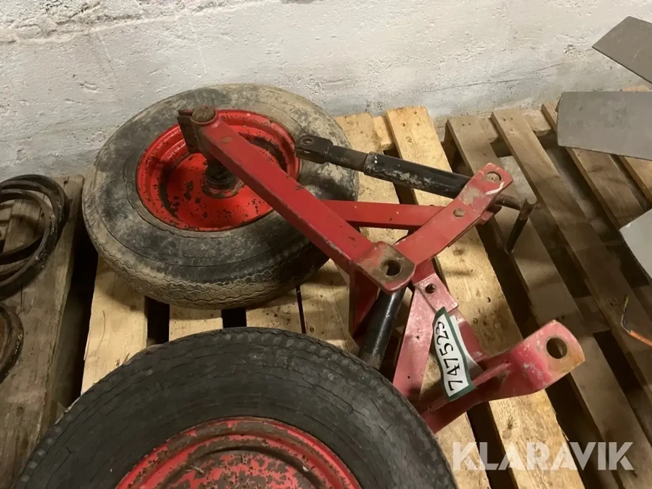 Billede 3 - Styrhjul til Såbedsharve Kongskilde 2 styk