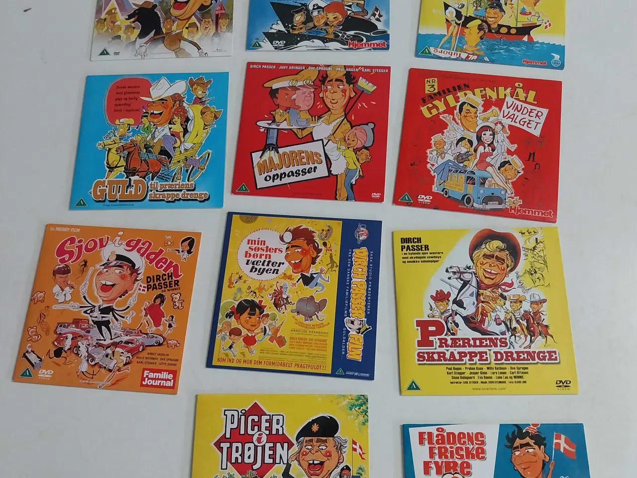 Billede 1 - 11 dvder. Danske film. 