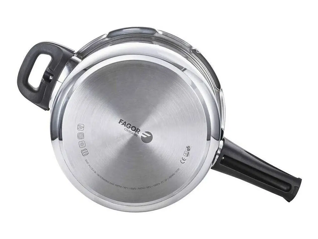 Billede 2 - Trykkoger Fagor DUO rustfrit stål 18/10 - 6 l