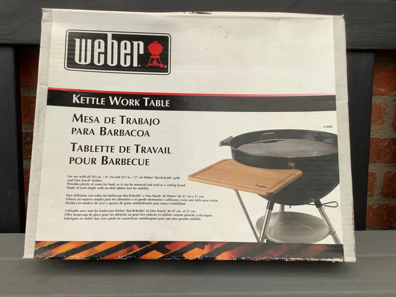 Billede 1 - Nyt Weber Grill sidebord