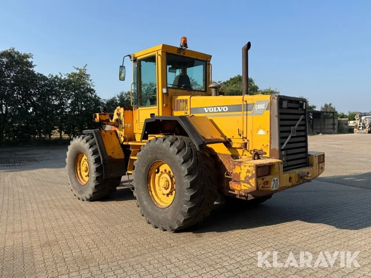 Billede 2 - Gummiged Volvo L90C