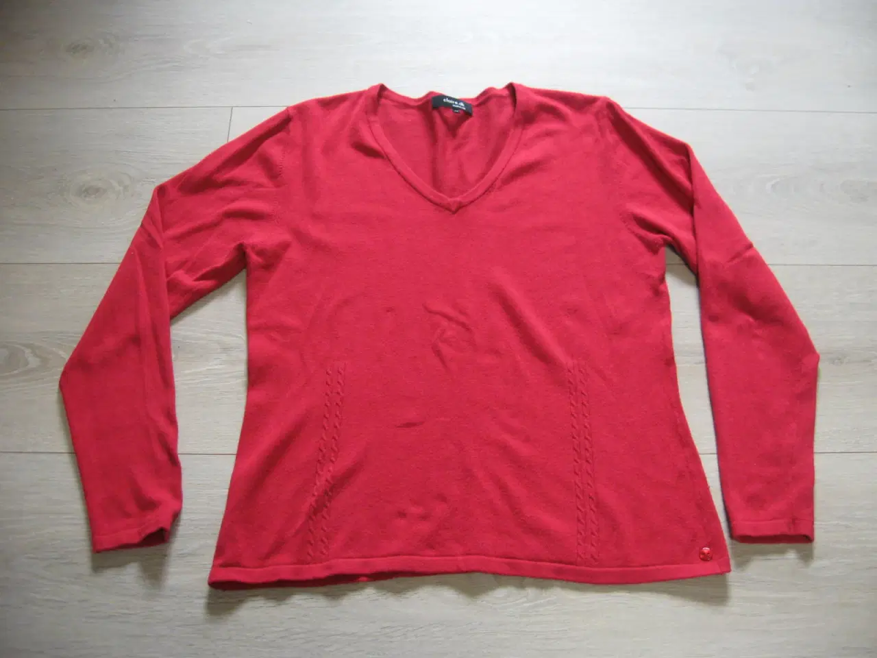 Billede 2 - Rød Claire bluse str 44