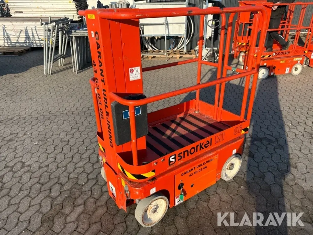 Billede 2 - Søjlelift Snorkel M1230E