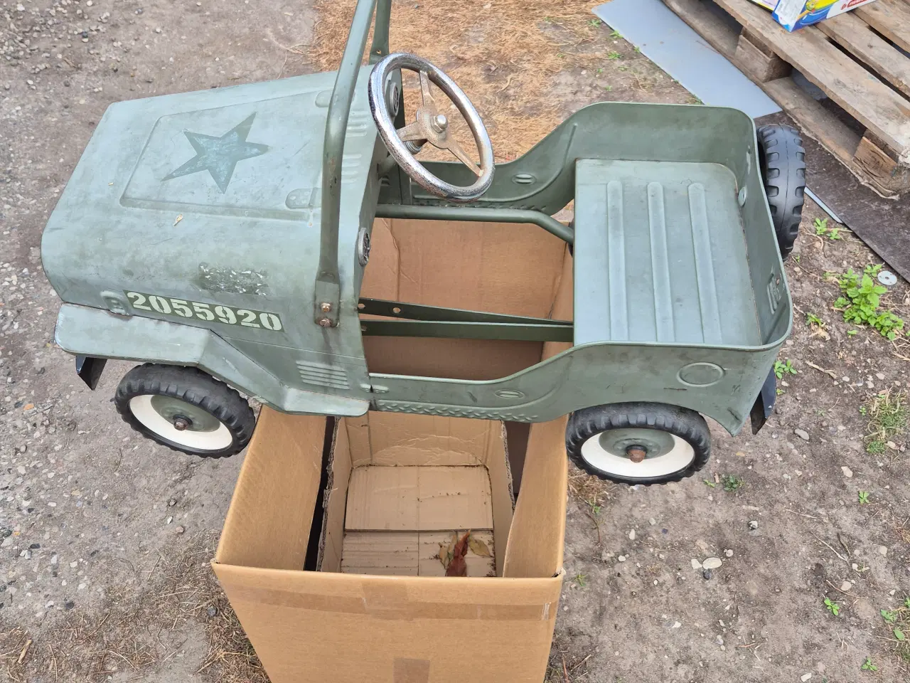 Billede 4 - Retro Jeep pedaldrevet