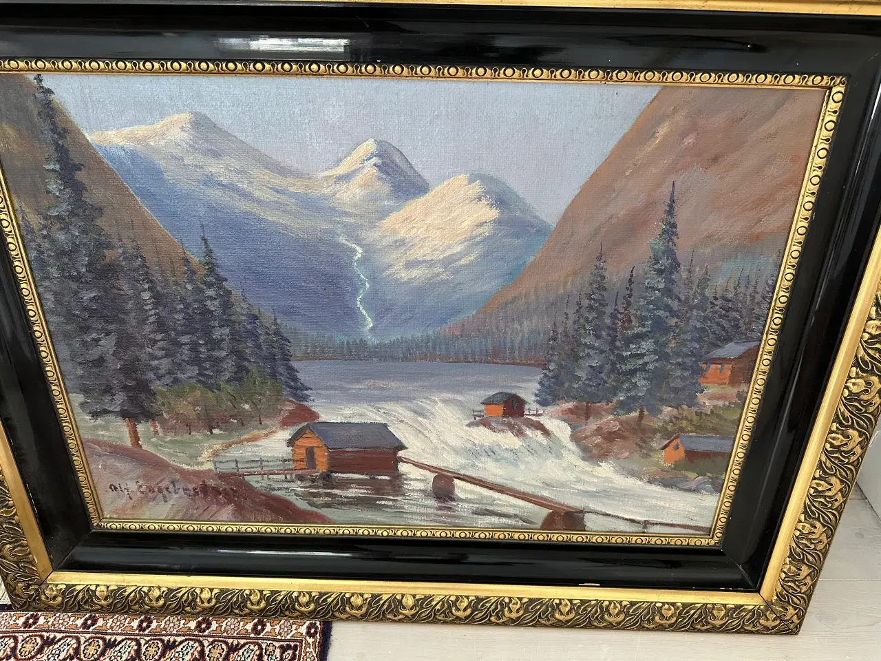 Billede 1 - Alfred Engel maleri