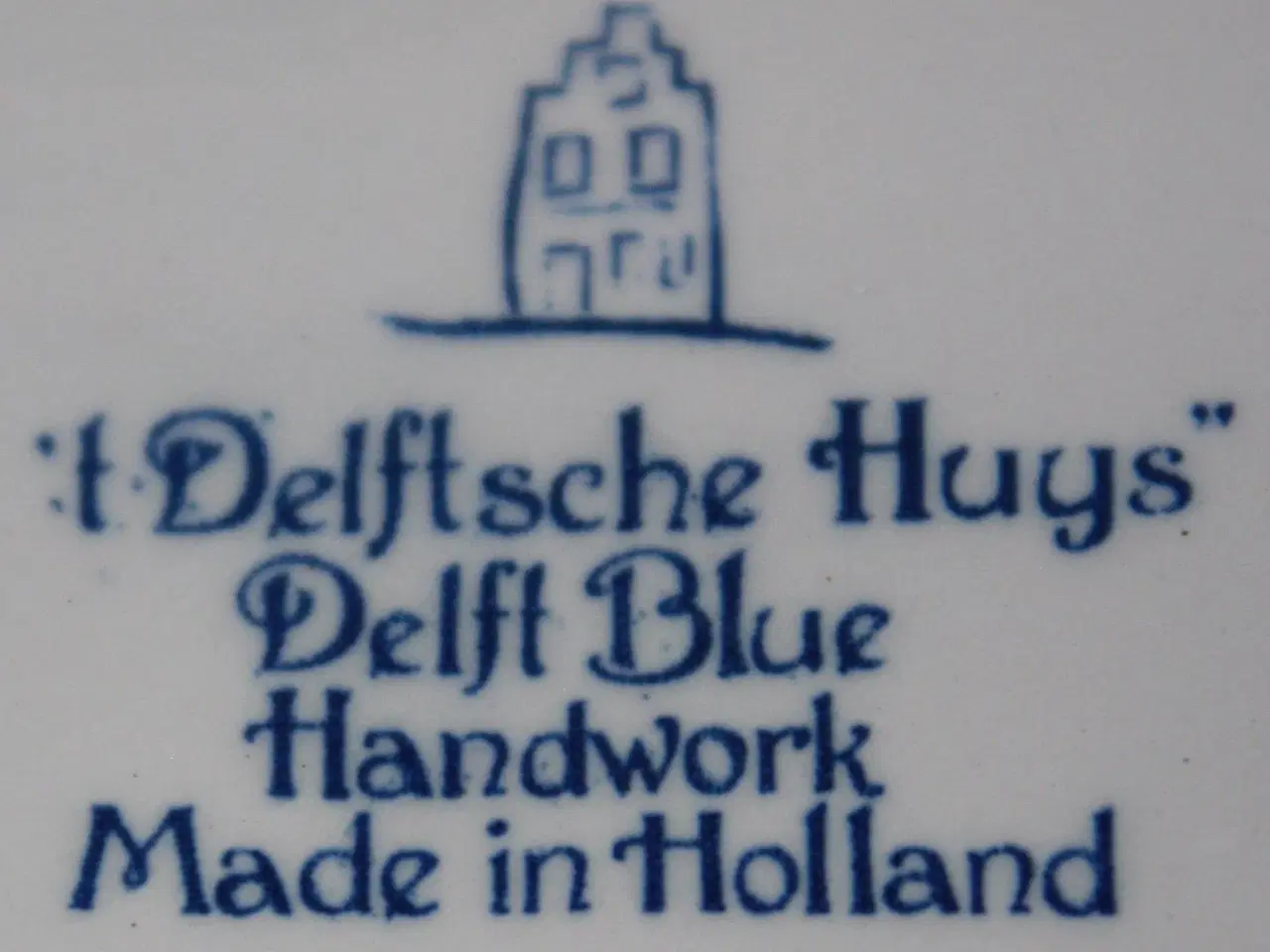 Billede 4 - Platte fra Delft