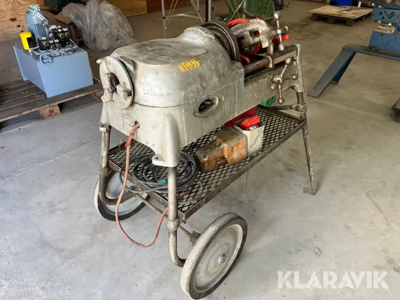 Billede 3 - Gevindskæremaskine Ridgid 535