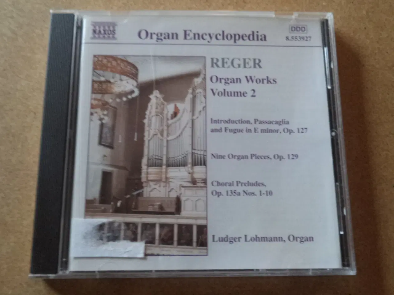Billede 1 - Reger ** Organ Works, Volume 2 (Naxos 8.553927) 