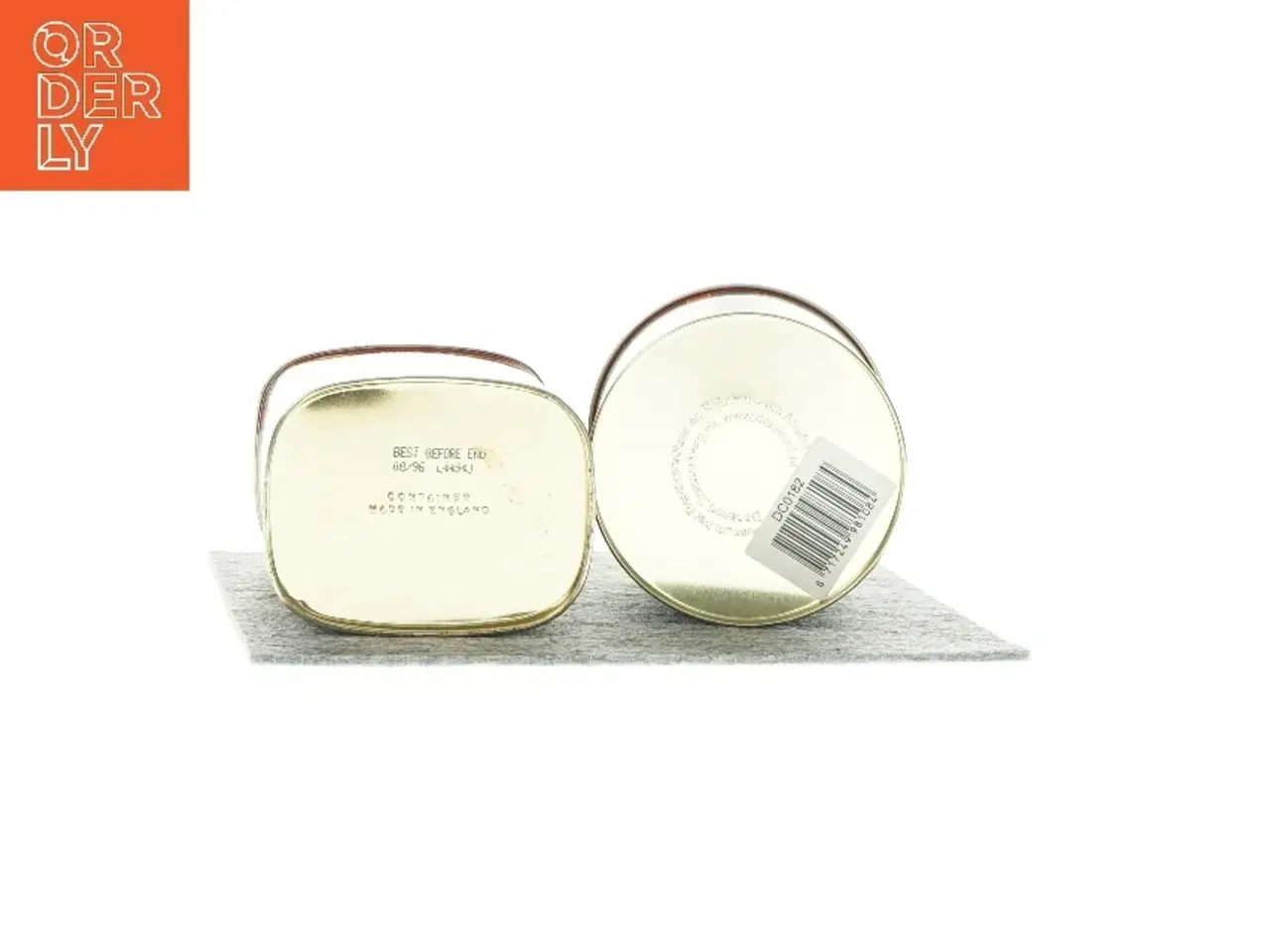 Billede 2 - To tedåser - ca. 10 cm i diameter