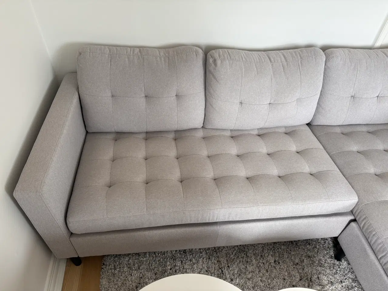 Billede 3 - Sofa med vendbar chaiselong 